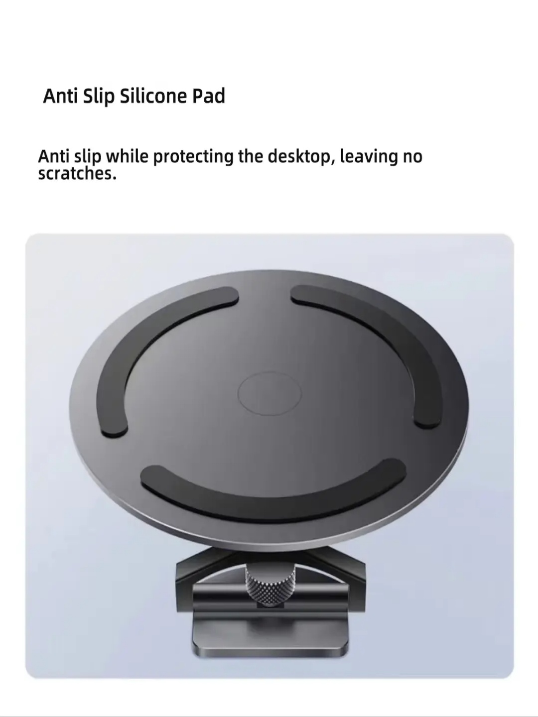 Paihao D4 Universal Gimbal Desktop Bracket 360° Rotatable Ceiling Projection Load-Bearing 4KG Bracket for Projector Mounts