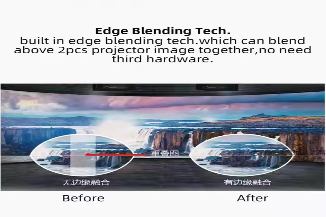 Paihao Omni S10 Smart Projector High-Lumens Outdoor Video Beamer 4K UHD Laser 10000 Ansi Lumens 3D Support LCD Lamp Lens Shift