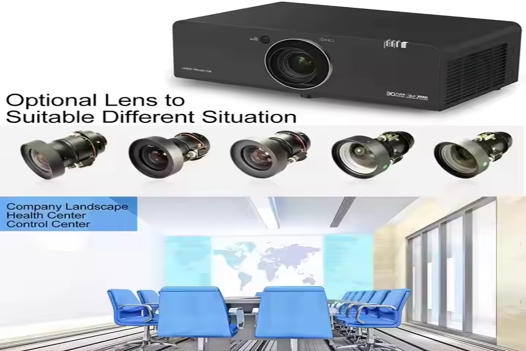 Paihao WU950 3D Building Mapping 10000 Ansi Lumens Pure Laser Projector with 24 Hours Working WUXGA 4K for Outdoor Projector