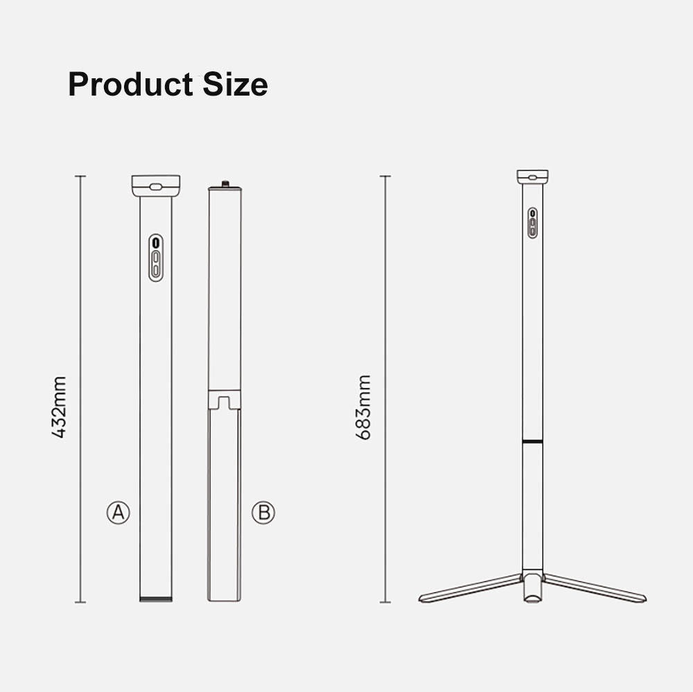 XGIMI Play 6 Floor Stand with 20000 MAh Rechargeable Battery Projector Mounts Convenient Floor Tripod Stand for XGIMI Projector