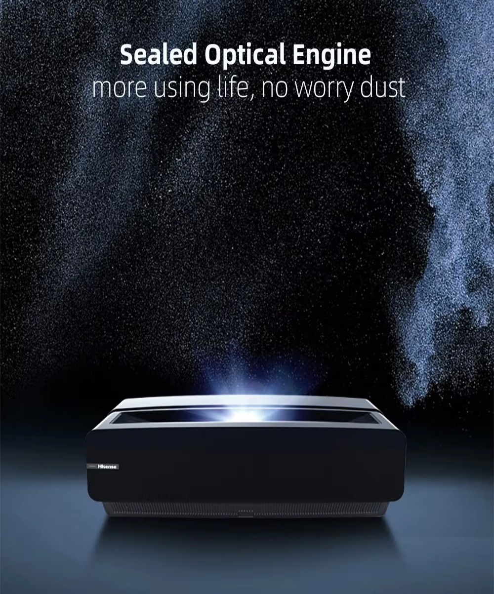 Hisense T52 UST Professional Laser Projector DLP Home Theater Beamer Auto Focus for Efficient Multi-