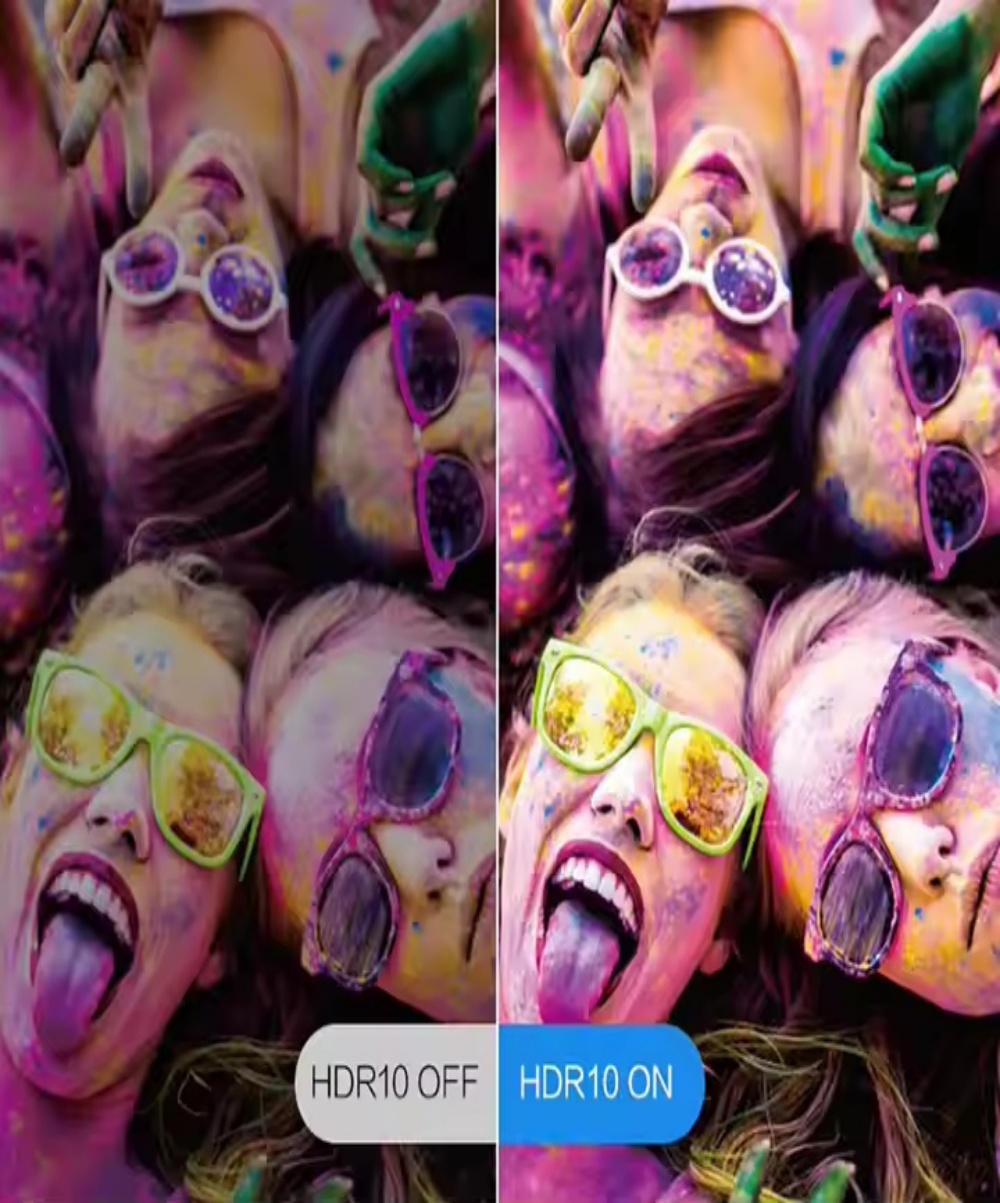 Paihao TW7000 Home Cinema 3000 4K PRO-UHD 3-Chip Projector HDR, 3LCD 4K Projector with Lens Shift 3840x2160p 3D Proyector