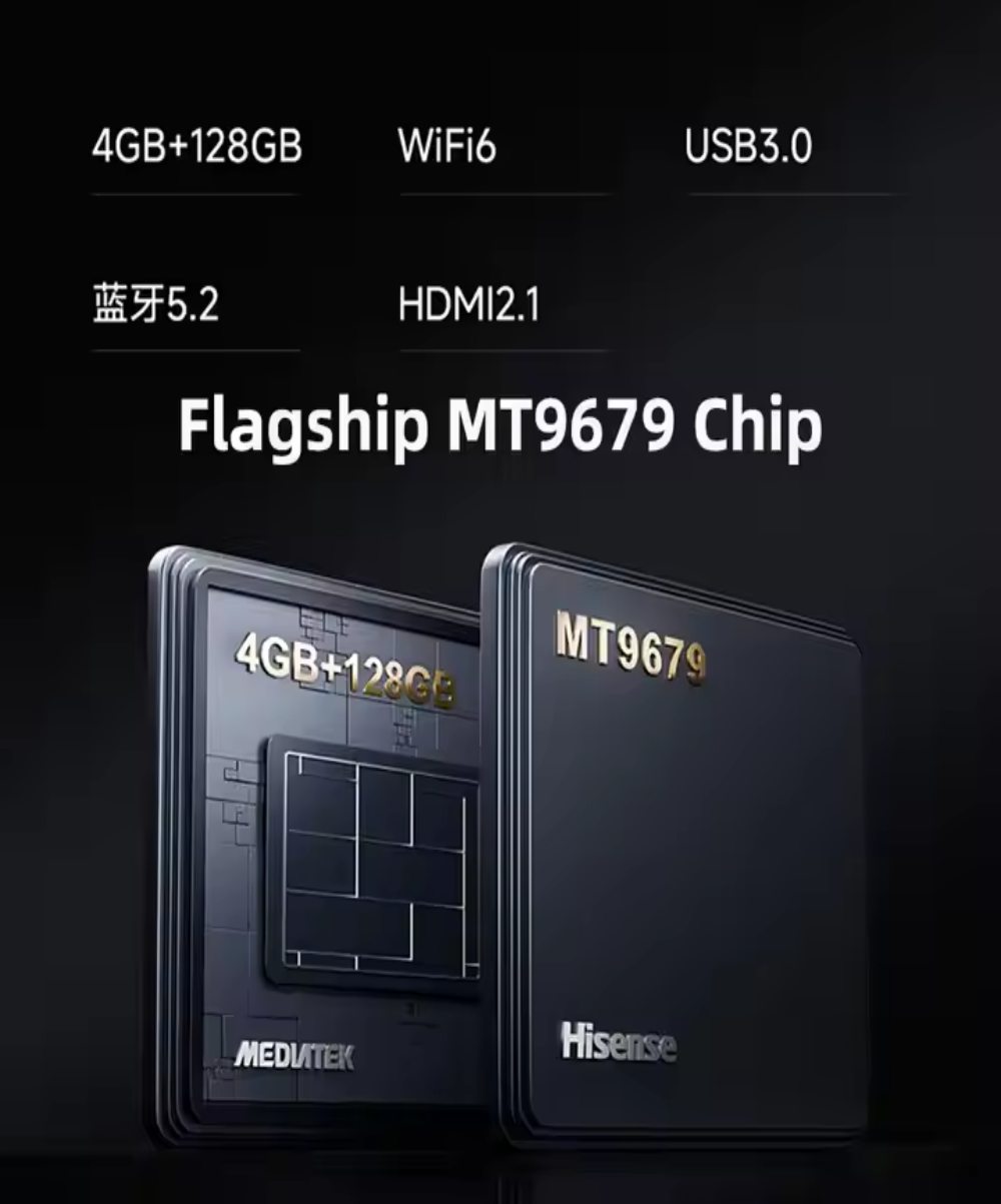 Hisense Vidda C2 Ultra New Generation 4K Full Auto 240HZ RGB Triple Laser DLP Projector 1.67X Zoom Portable 3D Proyector US Plug