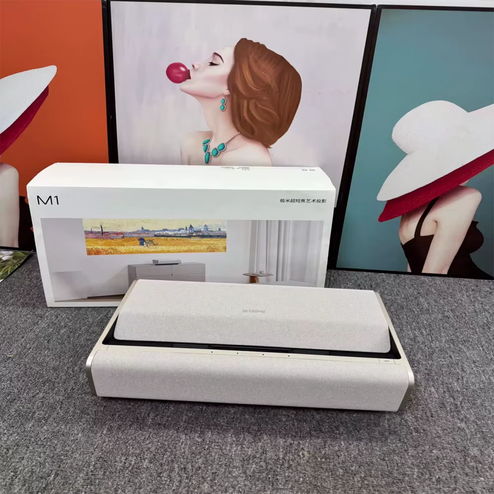 Xgimi M1 Short Throw Laser 1080P Projector Smart Home Theater Dual Channel Support 4K MEMC HDR10 BT Android Proyector