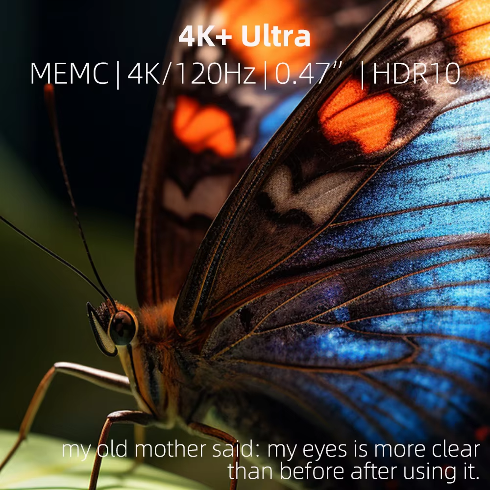 JMGO O2 Ultra Short Throw Lens Projector Triple Laser WiFi 6.0 Video Projectors 0.18:1 Ratio 4K UHD Beamer With 4500 ANSI Lumens