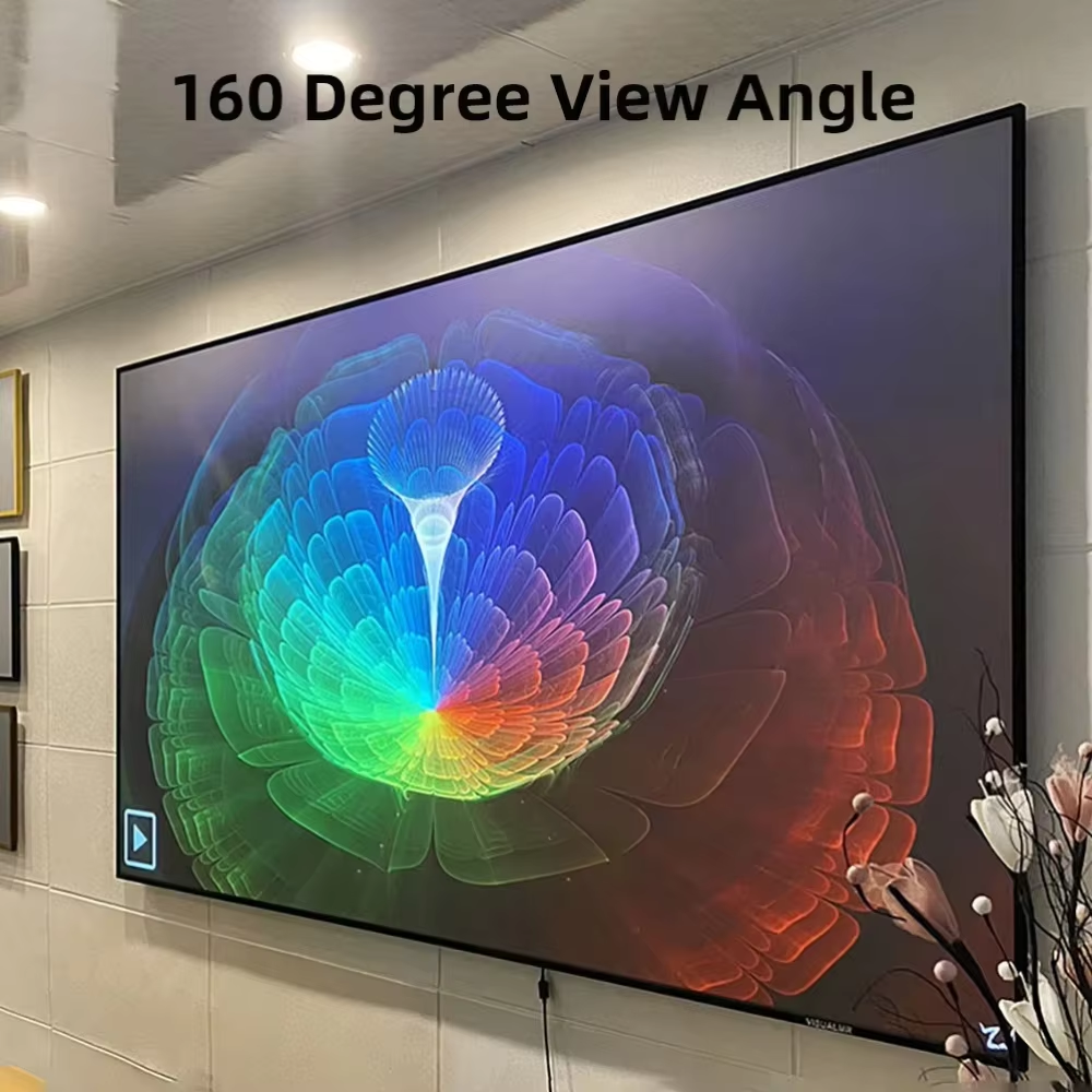 Paihao Fresnel Ceiling Hanging Daylight Screen 4K Resolution 3D Anti-Light UST Home Theater Projector Long Cheaper 8K Projectors