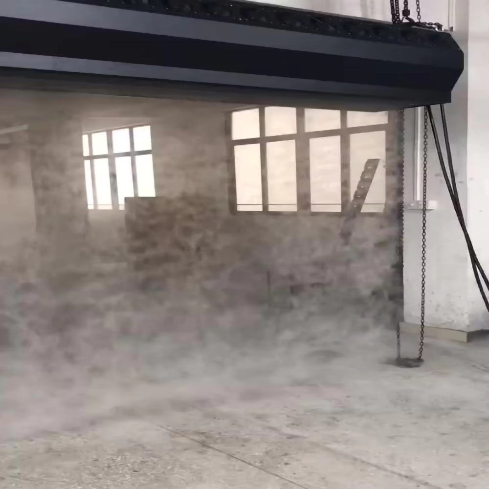 Paihao Indoor Digital Advertising Holographic Projection Screen for 3D Lighting Show Ads Stage Background 3D Water Fog Screens