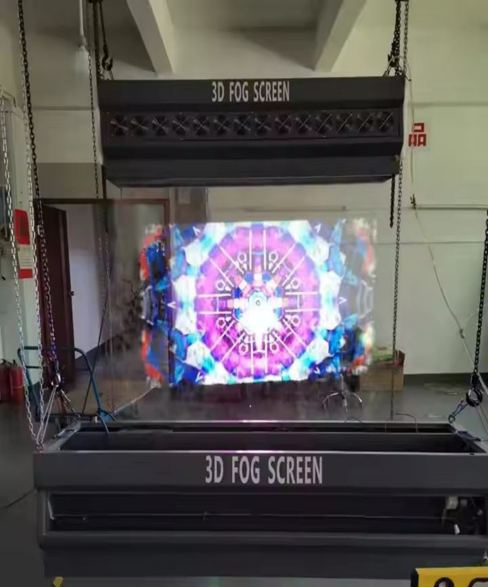 Paihao Indoor Digital Advertising Holographic Projection Screen for 3D Lighting Show Ads Stage Backg