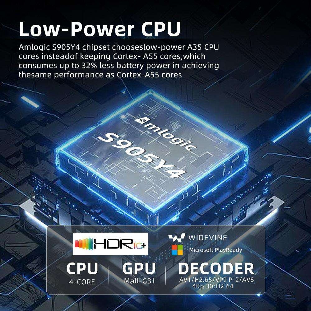 Paihao DColor GD1 GTV Android TV Dongle 4K with 2GB 16GB Dual WiFi 6 for Google Certificated AndroidTV Set Top Box Smart TV Box