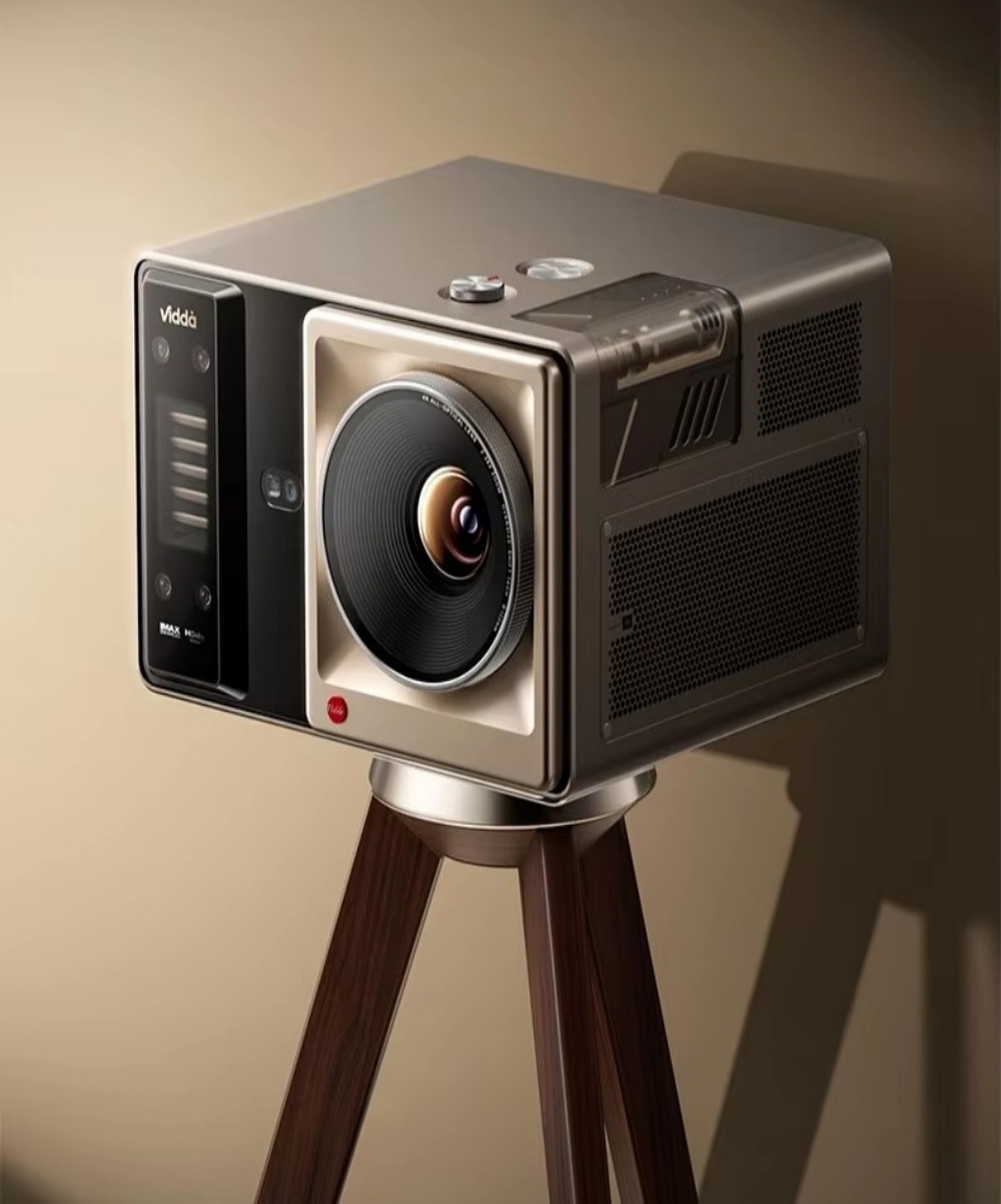 Vidda C5 Unbound 4K Smart Projector 6800 ANSI Lumens Hubble Cinema Lens AI Color Adjustment Built-in