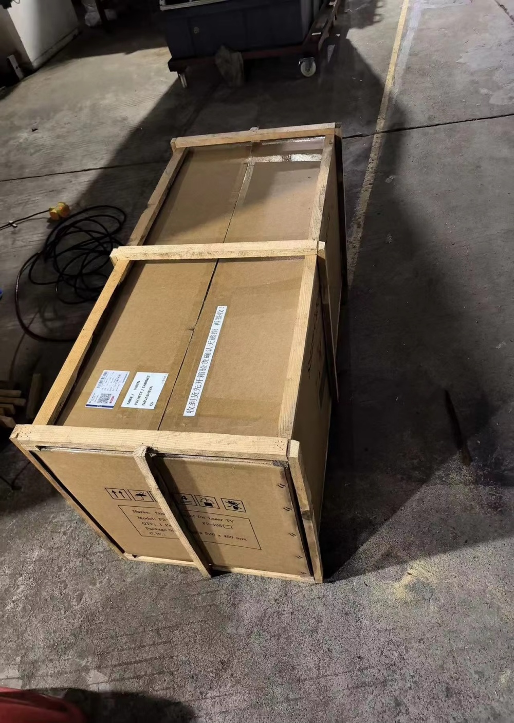 Paihao  P2 Smart UST Laser Projector Wall Mount Electric Sliding Tray Stand with 30KGS Capacity Mini Cabinet for Home Living Room